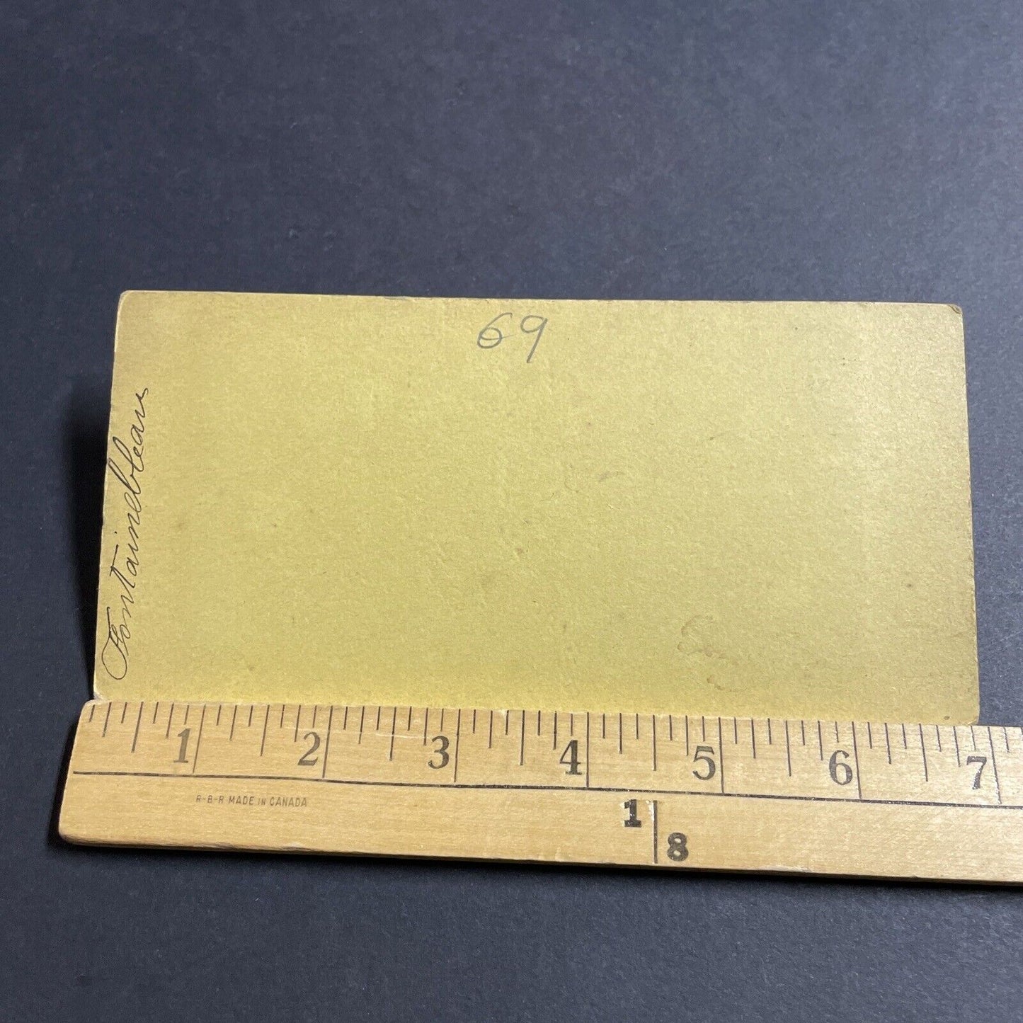 Antique 1860s Fontainebleau Chateau Paris France Stereoview Photo Card P5083