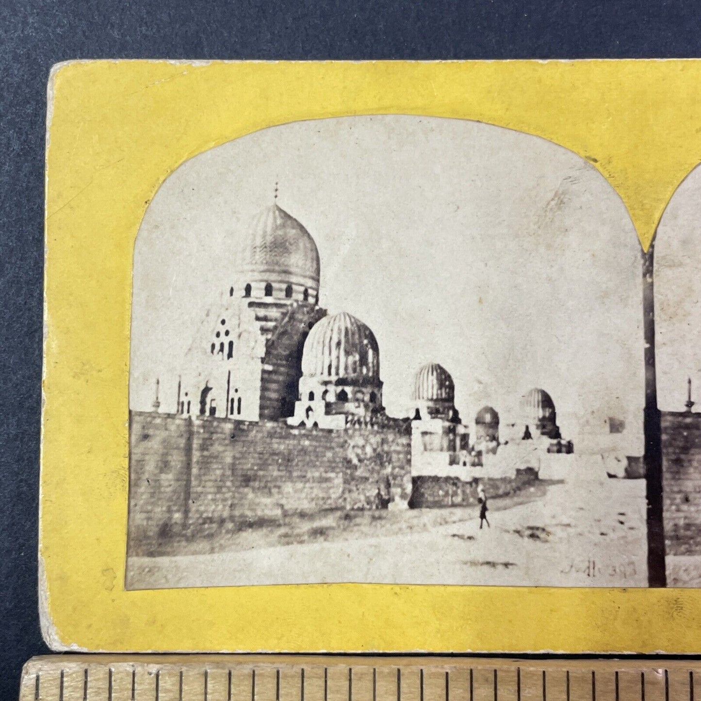 Tombs Of The Mamluks Cairo Egypt Stereoview Francis Frith Antique c1857 X2787