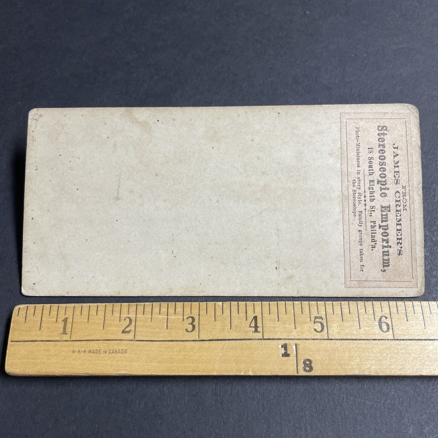 Antique 1870s Marble Carving Of A Dead Rabbit Stereoview Photo Card P4690