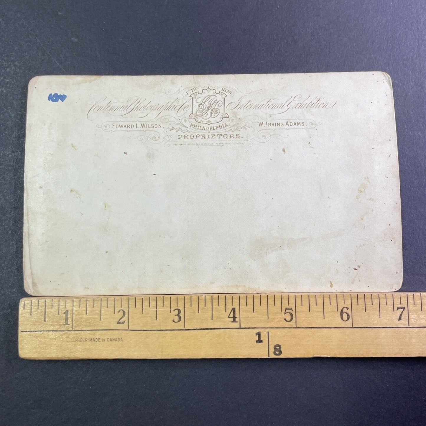 Horticultural Hall Philadelphia Stereoview Edward L Wilson Antique c1876 X1882