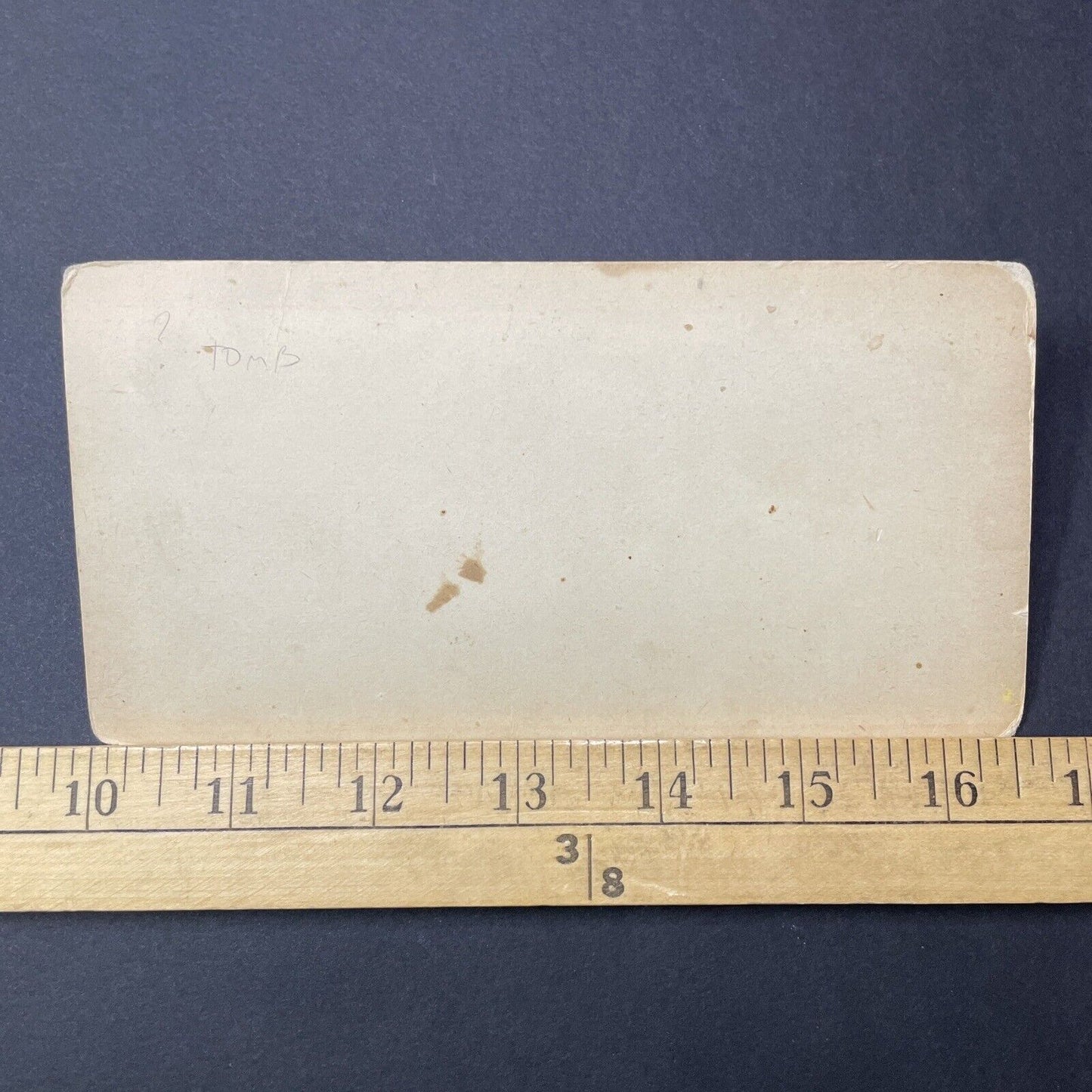 Antique 1870s Green-Wood Cemetery Brooklyn NY Stereoview Photo Card Q2266