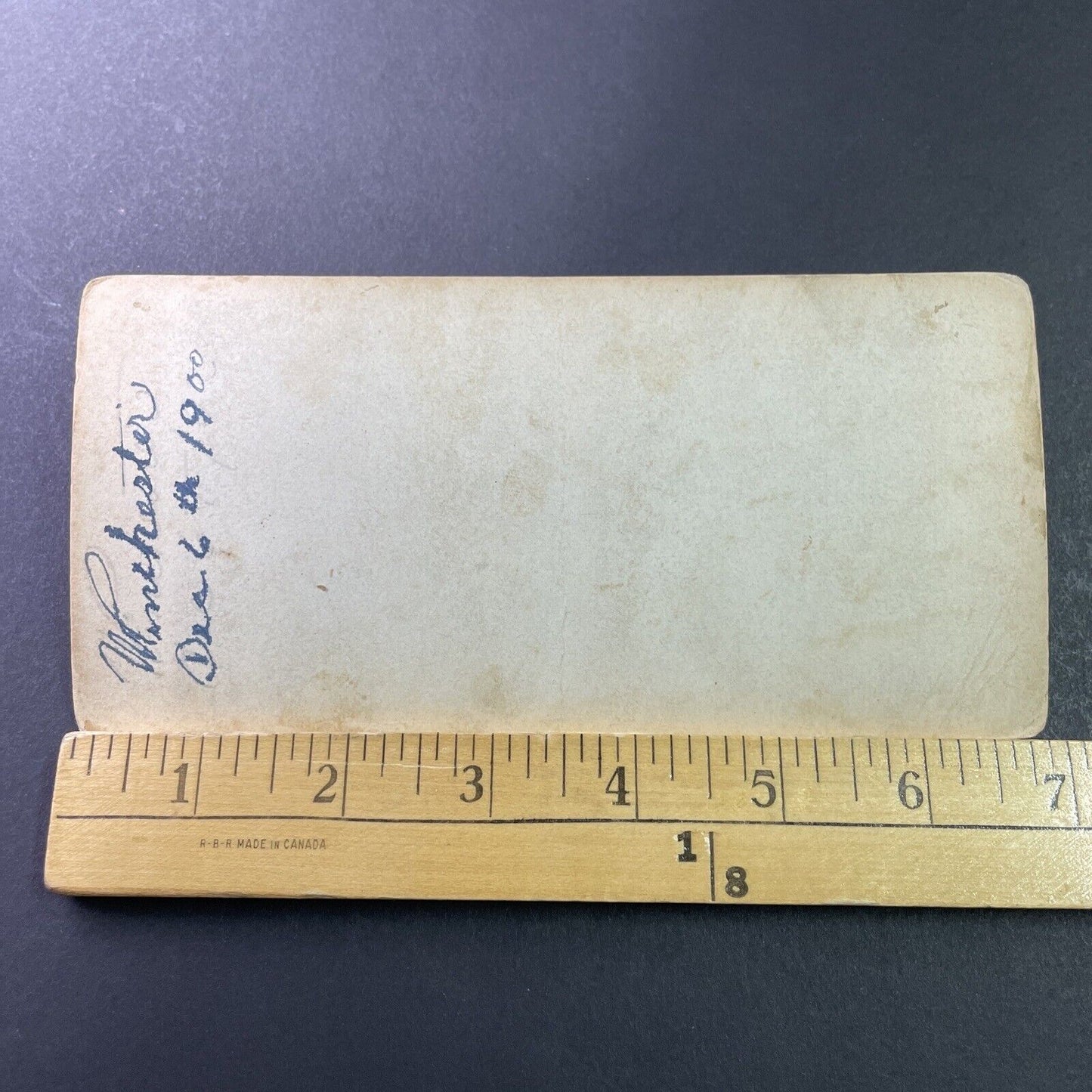 Antique 1900 Winchester New Hampshire Downtown Stereoview Photo Card P3330