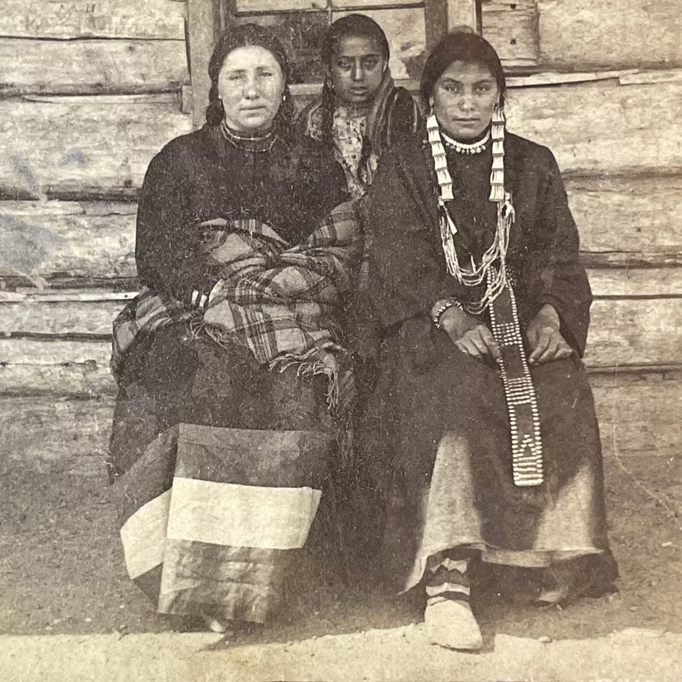 Native Indian And Inuit Stereoviews