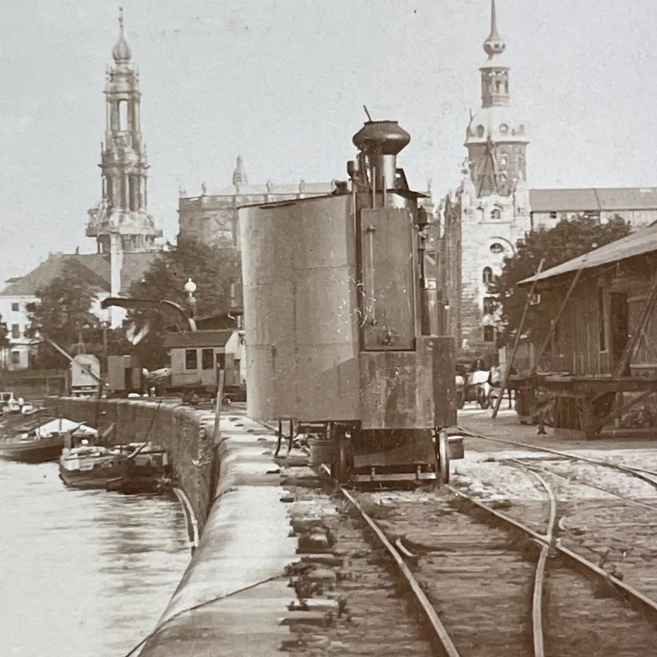 Trains And Railroad Stereoviews