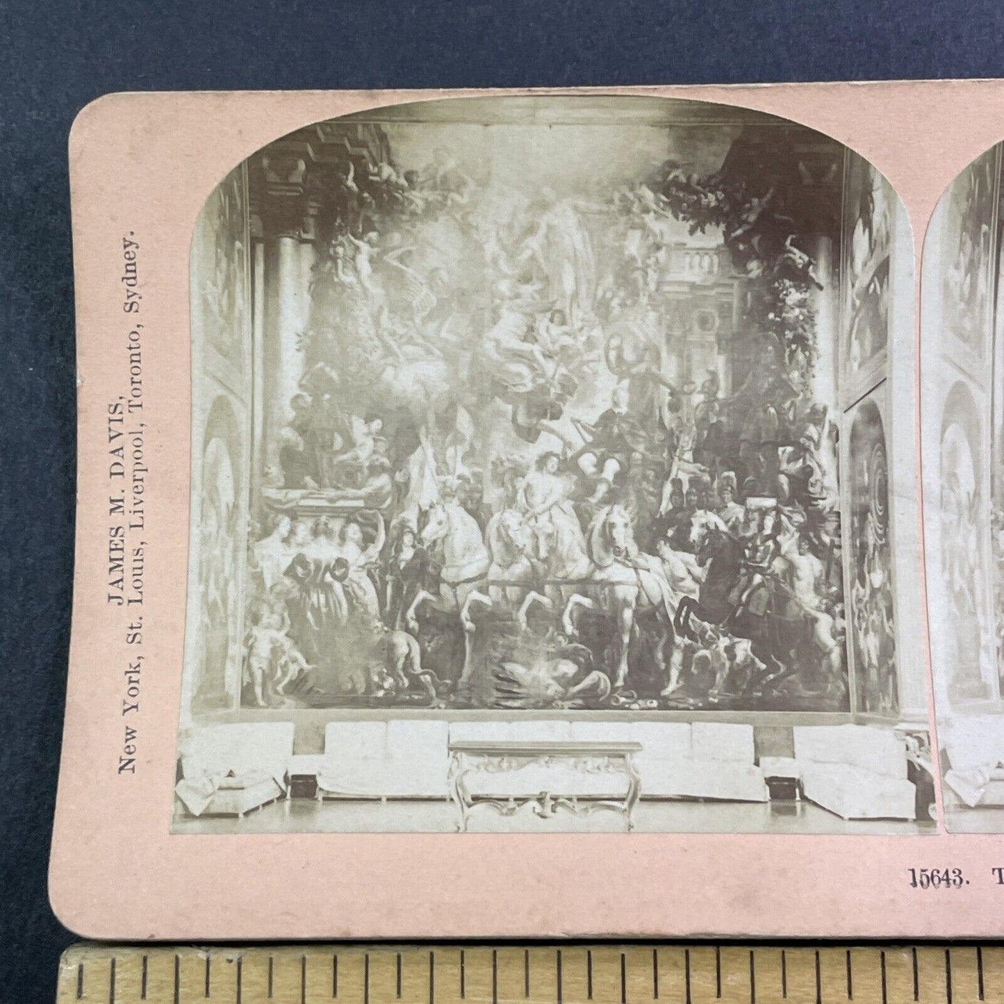 Triumph Of Frederick Henry Prince Of Orange Stereoview Antique c1903 X2459