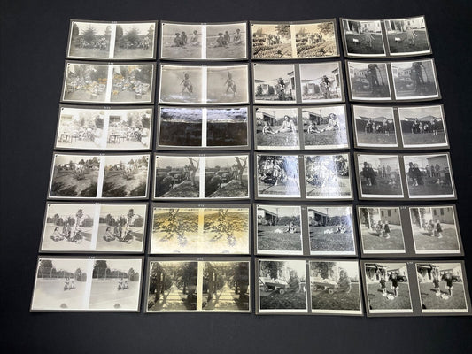 Lot Of 65 Barbara Helen Stewart Hoff 1940s Los Osos Stereoview Photo Cards V2211