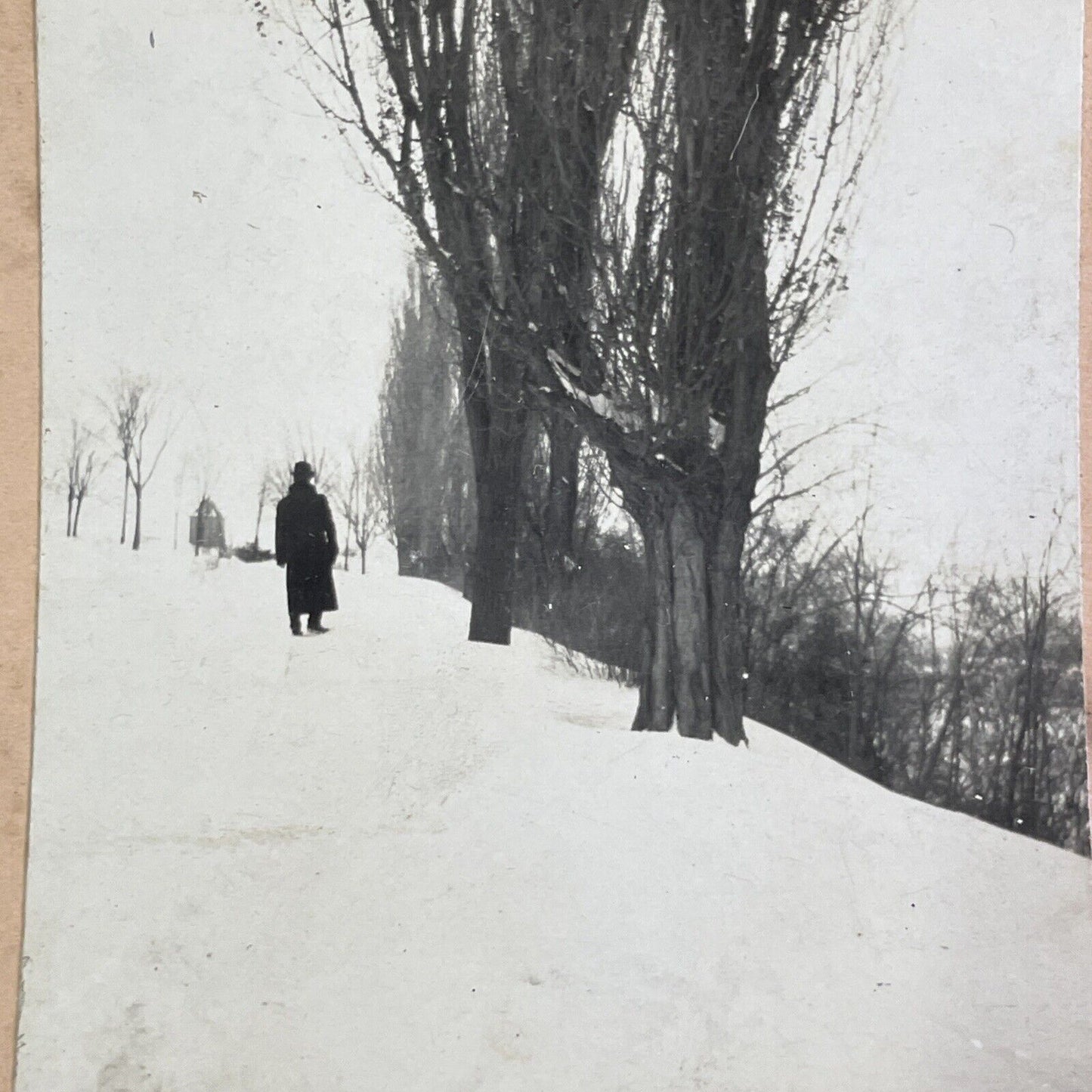 Along the Rideau Canal Ottawa Canada Stereoview OOAK Antique c1908 Y2713