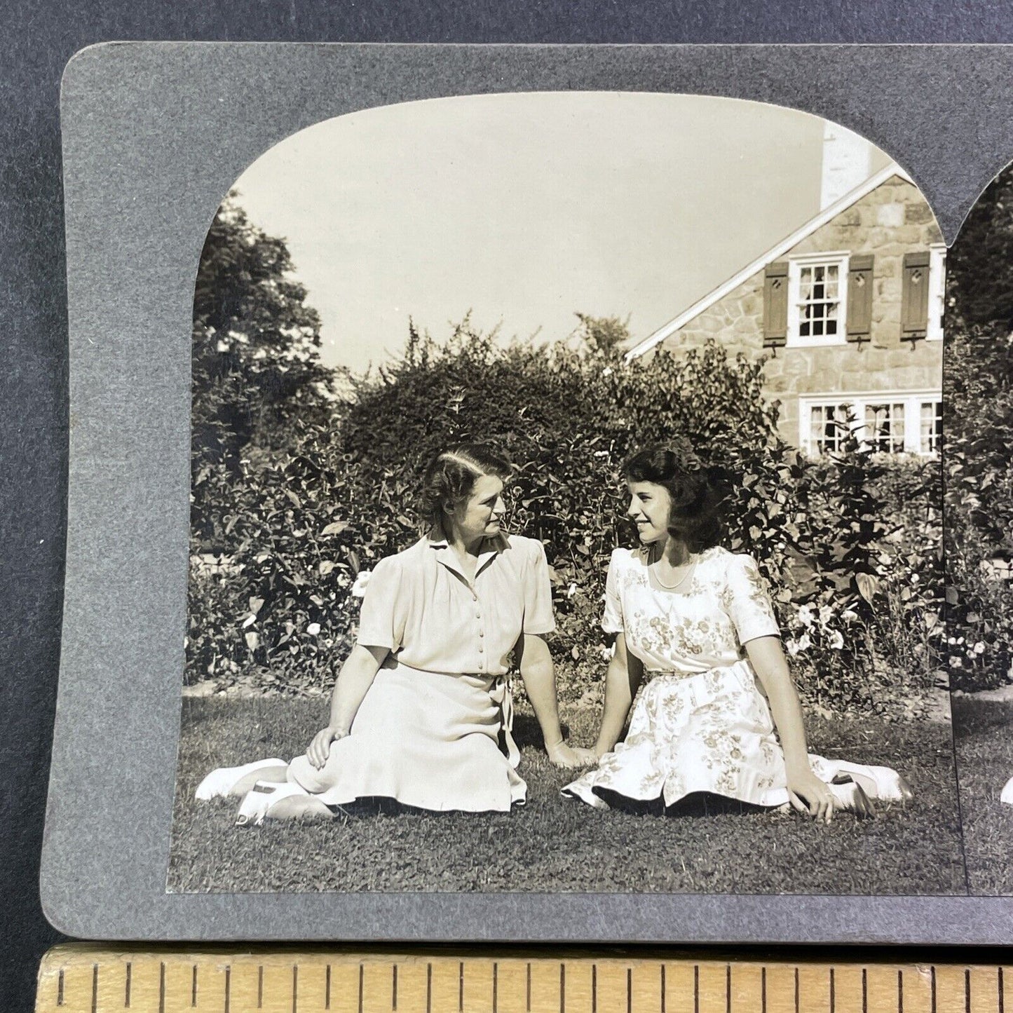 Lyons Family Photo Lot Norwalk Connecticut Stereoview Antique c1933 Y003