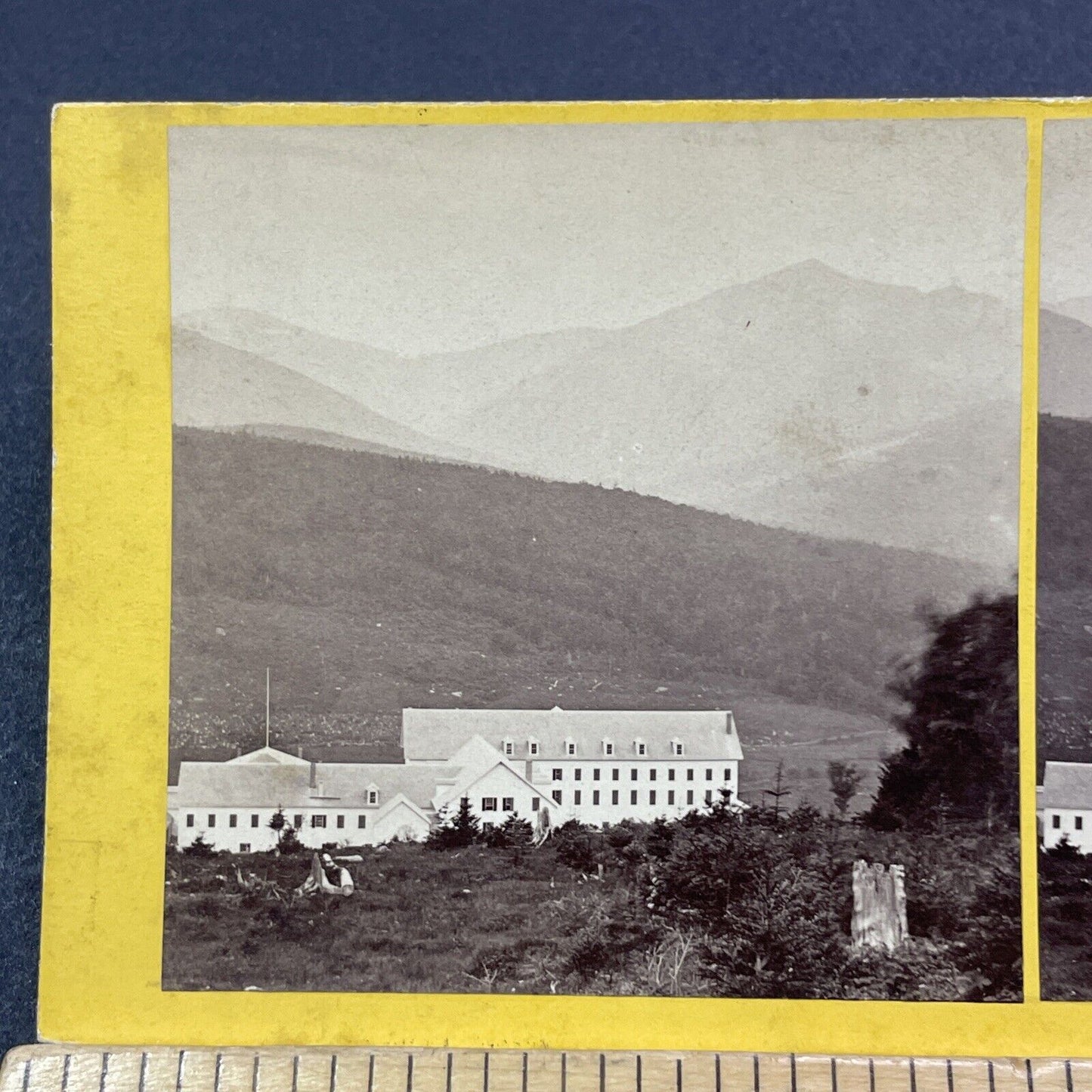 Antique 1870s The Glen House White Mountains NH Stereoview Photo Card V1993