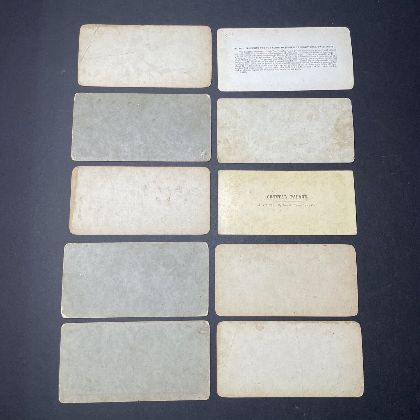 Lot Of 51 Various Scenes And People Stereoview Photo Cards Antique c1870s-1920s
