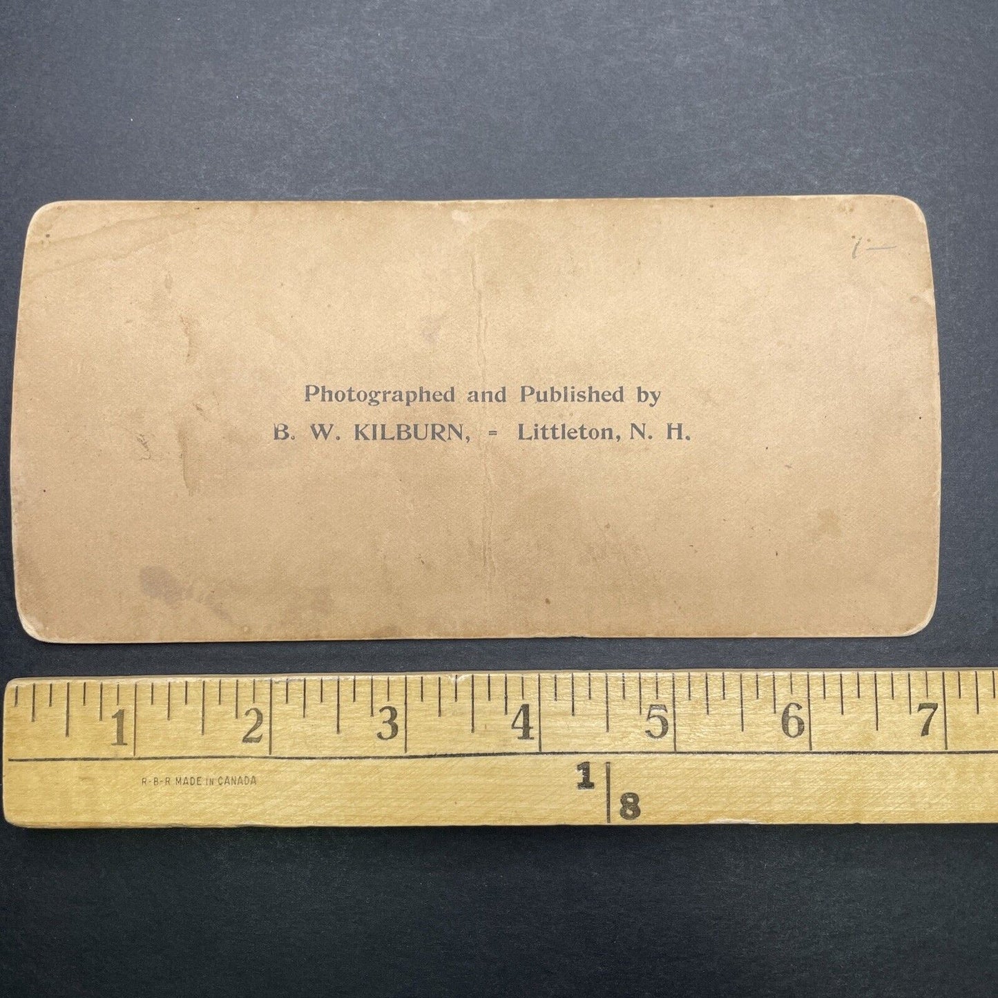 Antique 1892 Grandmother Cradling Baby Rocking Chair Stereoview Photo Card P1122