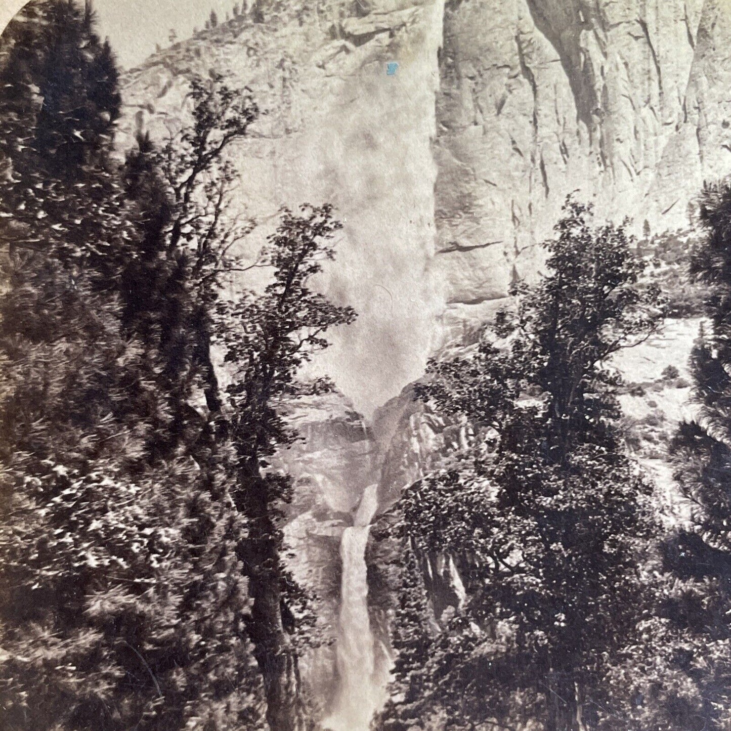 Antique 1902 Yosemite Falls California Stereoview Photo Card P1450