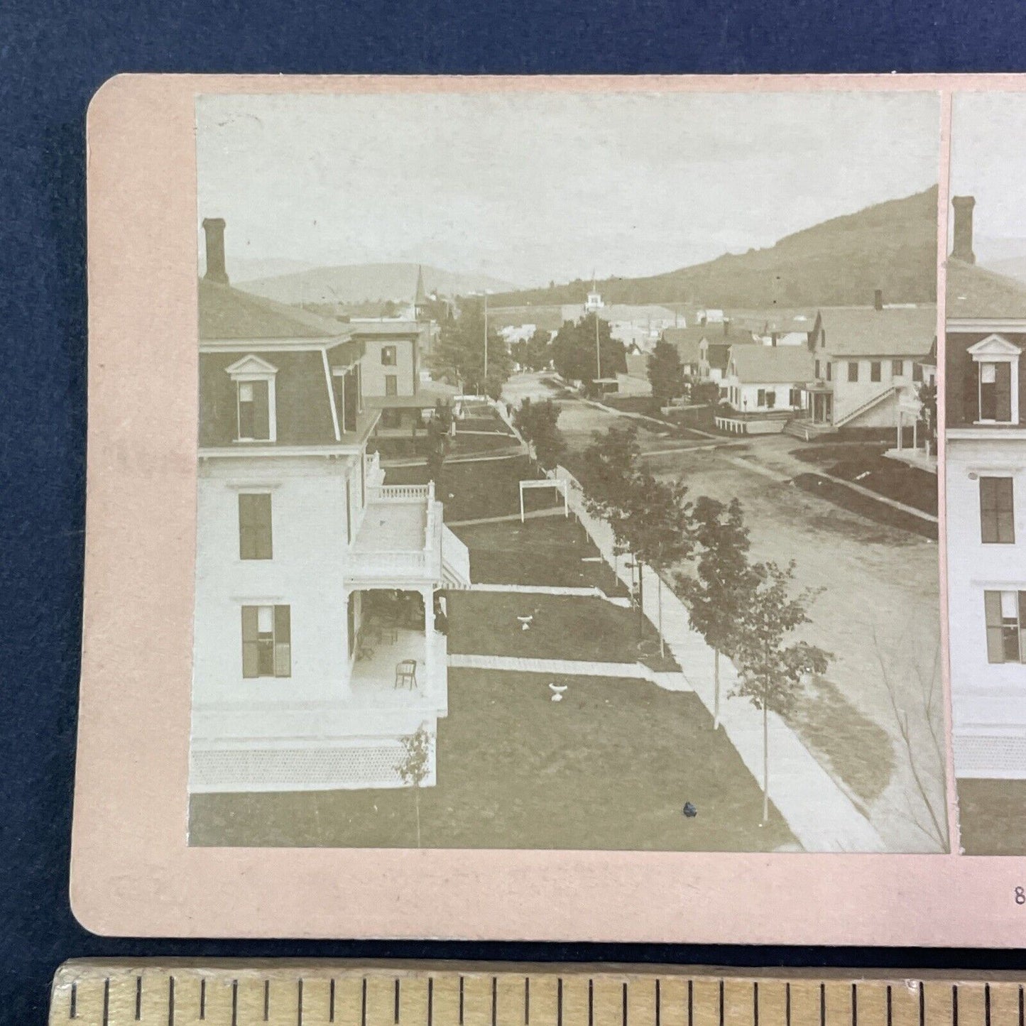 Bethlehem New Hampshire Stereoview B.W. Kilburn Antique c1870s Y901