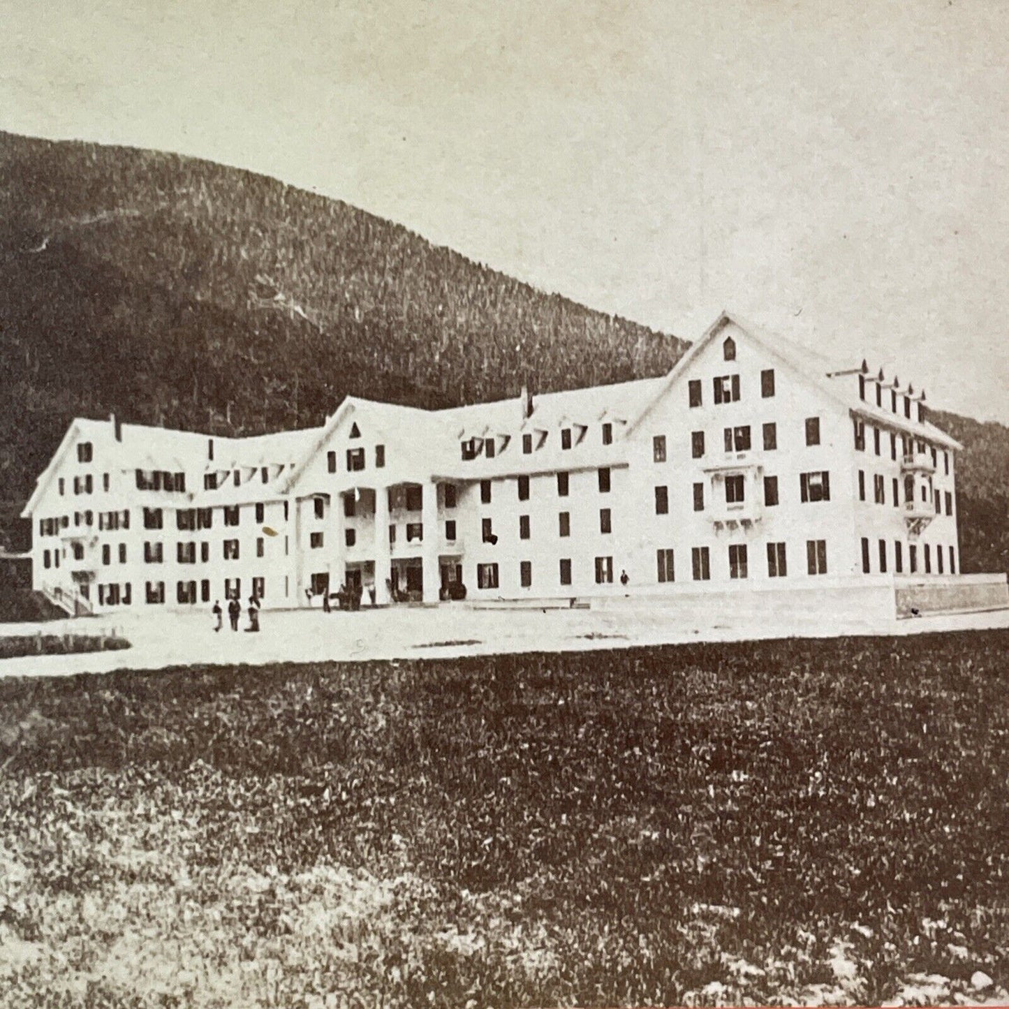 The First Profile House Franconia Notch Stereoview New Hampshire c1860s Y401