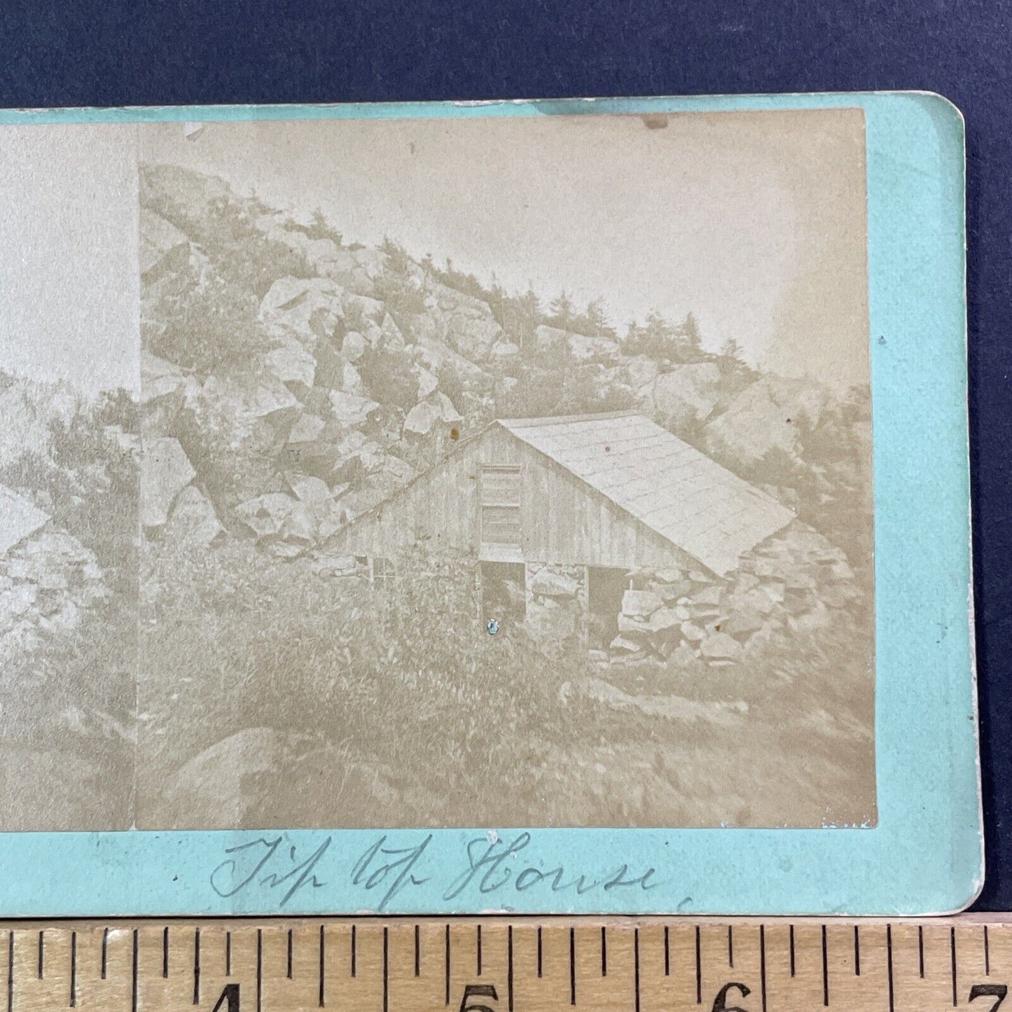 Mount Kearsarge Summit House NH Stereoview MC Harriman Antique c1875 X1222