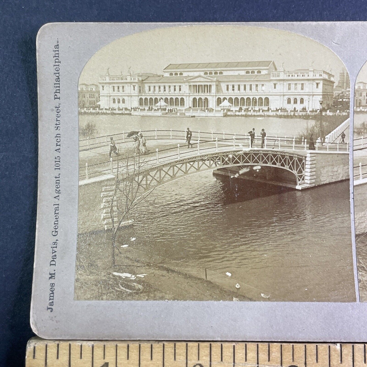 Woman's Building Chicago World's Fair Stereoview Antique c1893 X3199