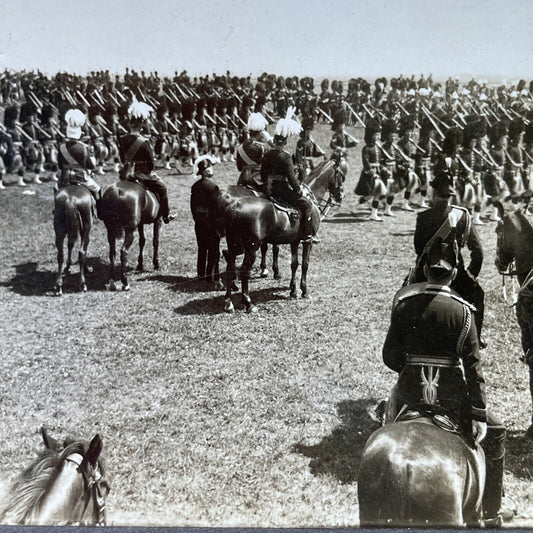 Antique 1918 48th Highlanders Of Toronto Canada WW1 Stereoview Photo Card P2784