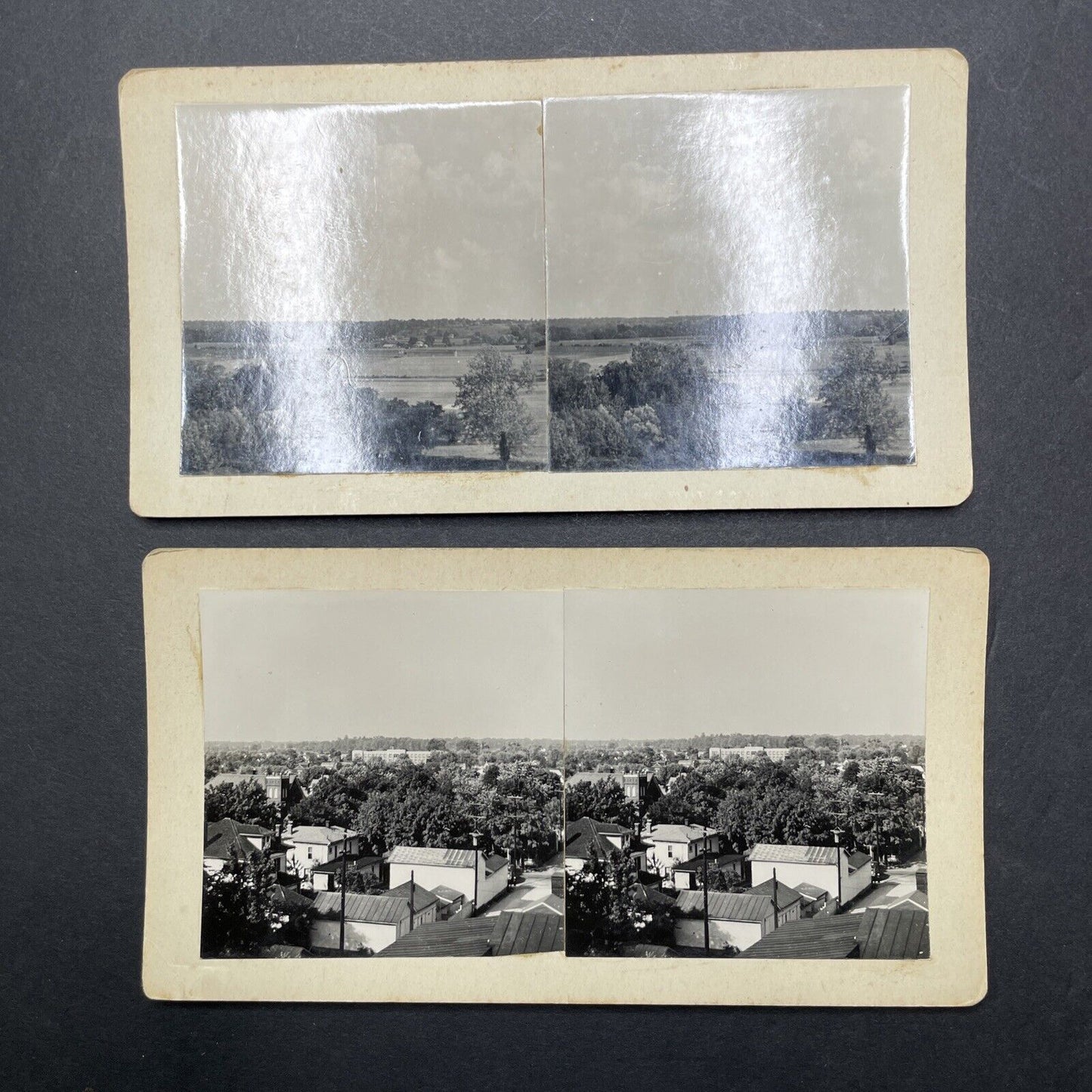 Lot Of 10 Michigan Salt Mines Mining Stereoview Photo Cards c1935 OOAK X1853