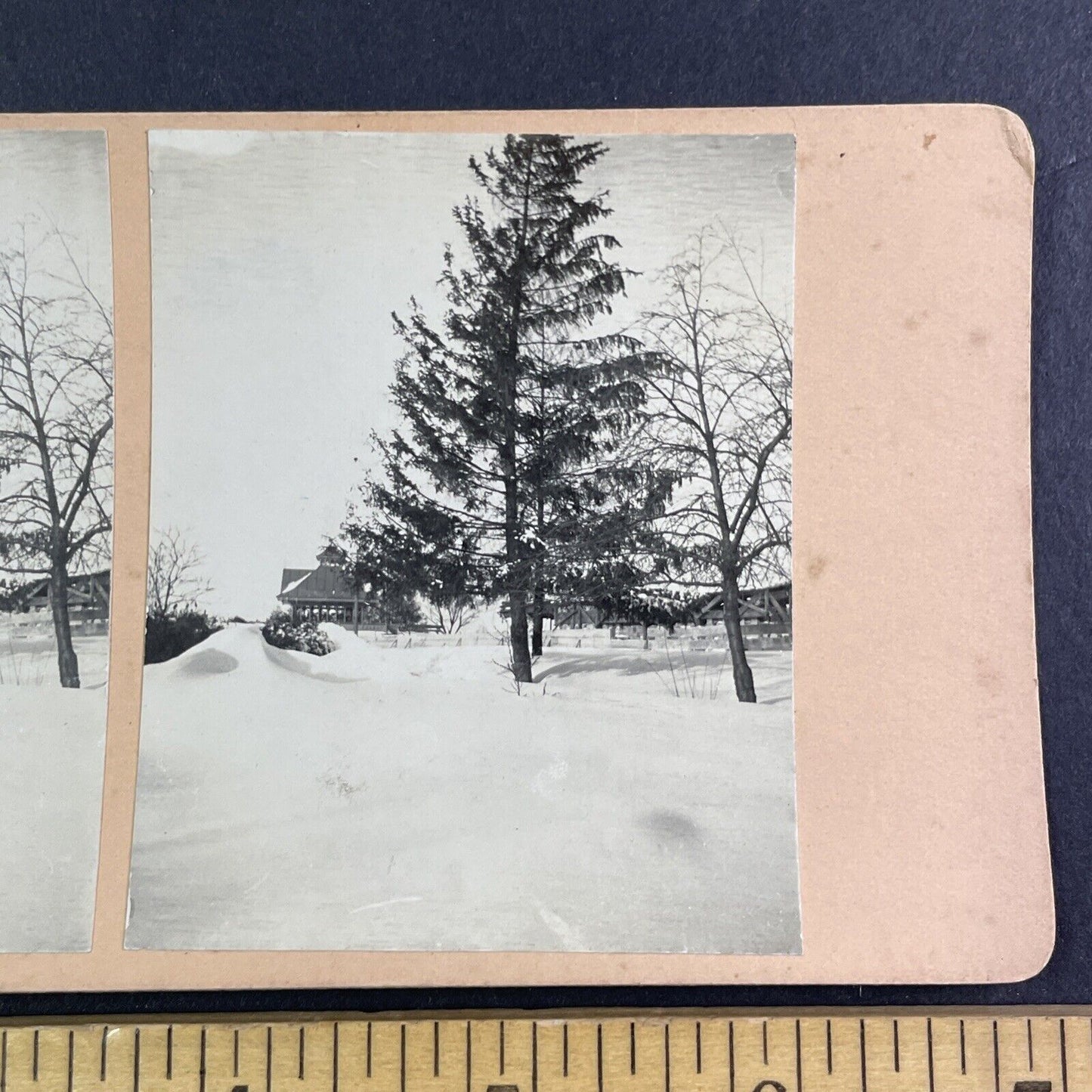 Parliament Hill Park in Ottawa Canada Stereoview OOAK Antique c1908 Y2714