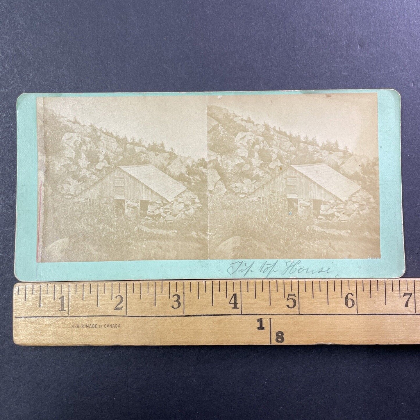 Mount Kearsarge Summit House NH Stereoview MC Harriman Antique c1875 X1222
