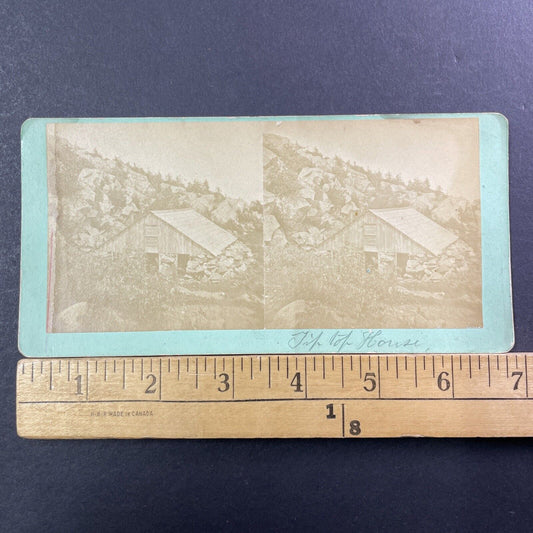 Mount Kearsarge Summit House NH Stereoview MC Harriman Antique c1875 X1222