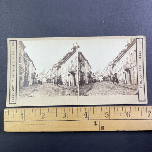 Plombieres France Stereoview Eugene-Adalbert Cuvelier Antique c1860 X3800