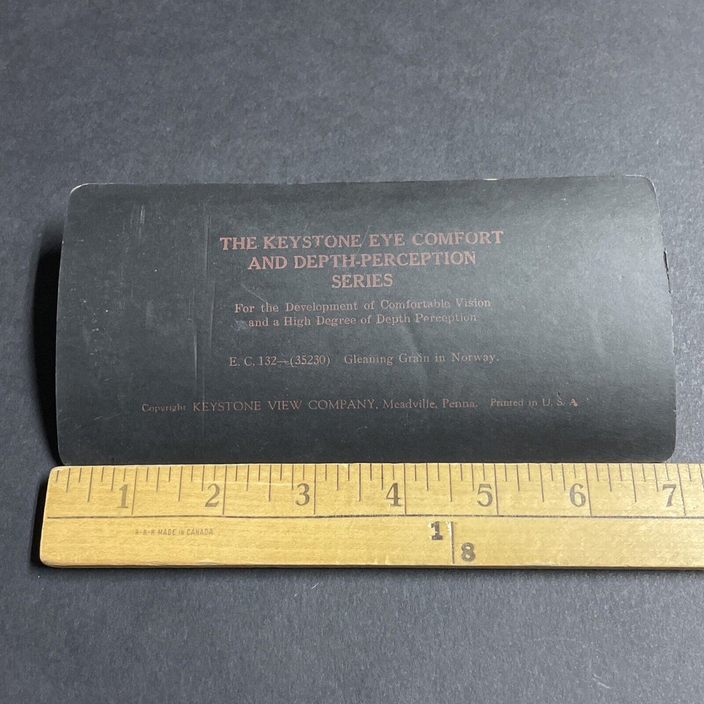 Antique 1920s Traditional Swiss Woman With Braids Stereoview Photo Card P4763