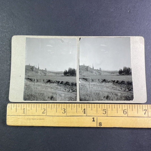 Eleven Mile Canyon Lake George Colorado Stereoview Antique c1933 Y2417