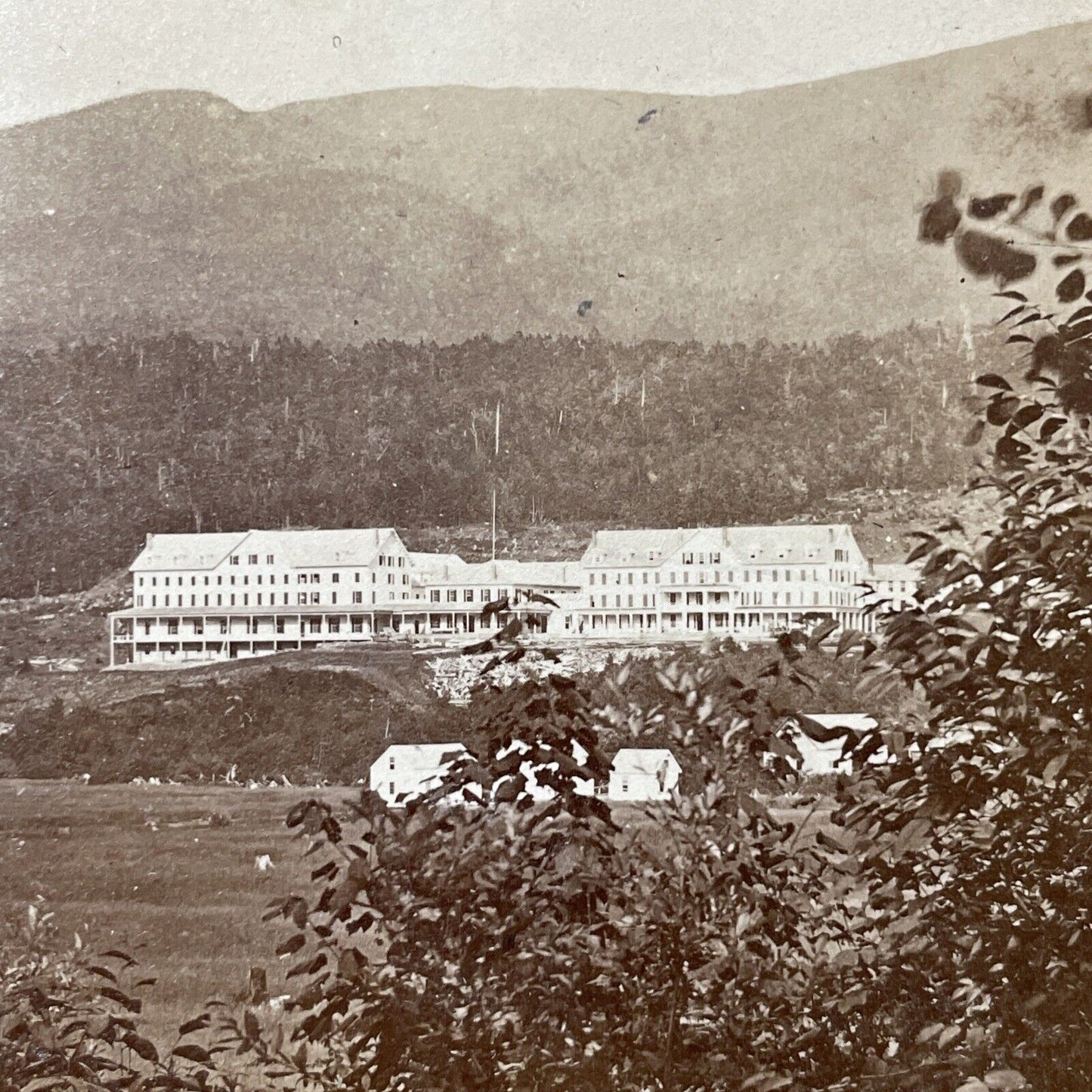 Antique 1870s Glen House North Conway NH Stereoview Photo Card V2144