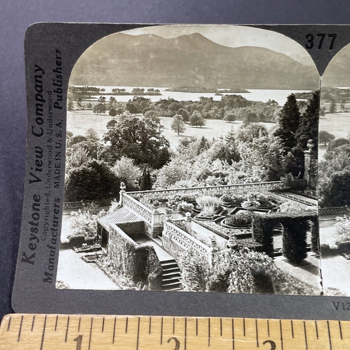 Antique 1910s Killarney Kenmare Ireland County Kerry Stereoview Photo Card P3740