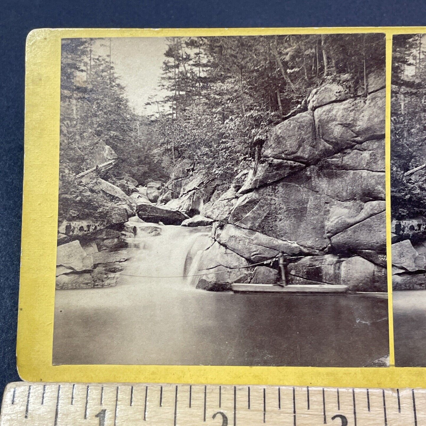 Antique 1861 Arctic Philospher Dr. John Merrill NH Stereoview Photo Card V2026