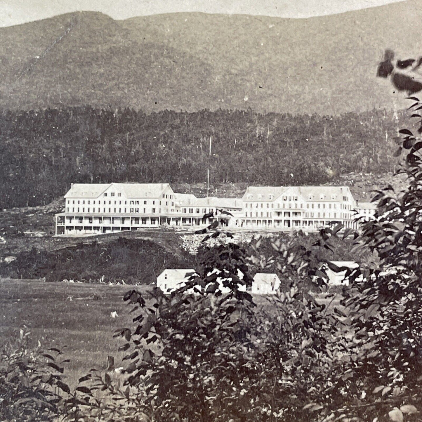 The Glen House Gorham New Hampshire Stereoview N.W. Pease c1870s Y932