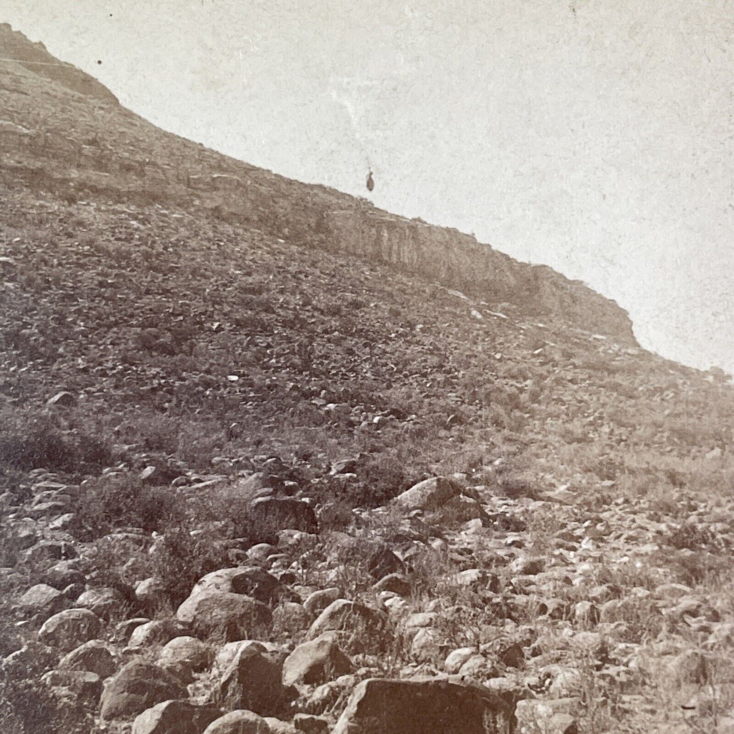 Munitions Shell in Colesberg South Africa Stereoview Boer War c1900 Y2860