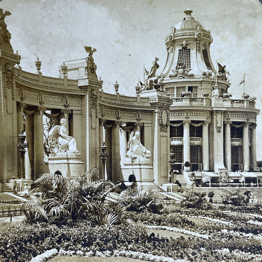 Antique 1904 West Pavillion St. Louis Missouri Stereoview Photo Card P2009