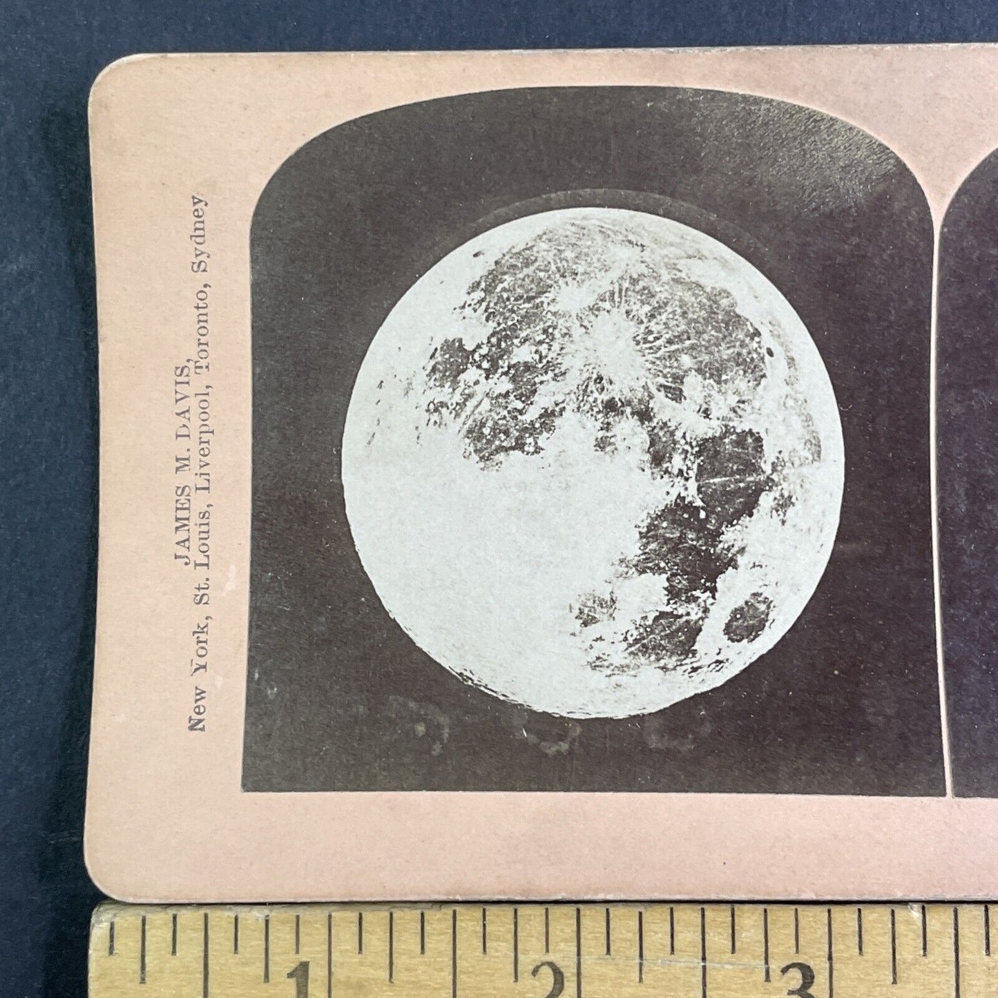 Photo of a Full Moon Stereoview B.W. Kilburn Antique c1891 X3868