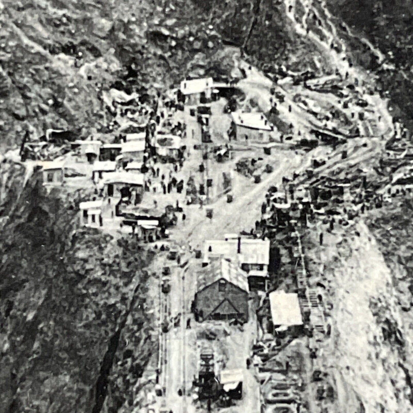 Antique 1920s Huge Diamond Mine Pretoria South Africa Stereoview Photo Card 4916