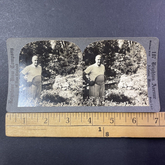 Alvan Tufts Fuller Stereoview Boar's Head Massachusetts Antique c1933 X2776