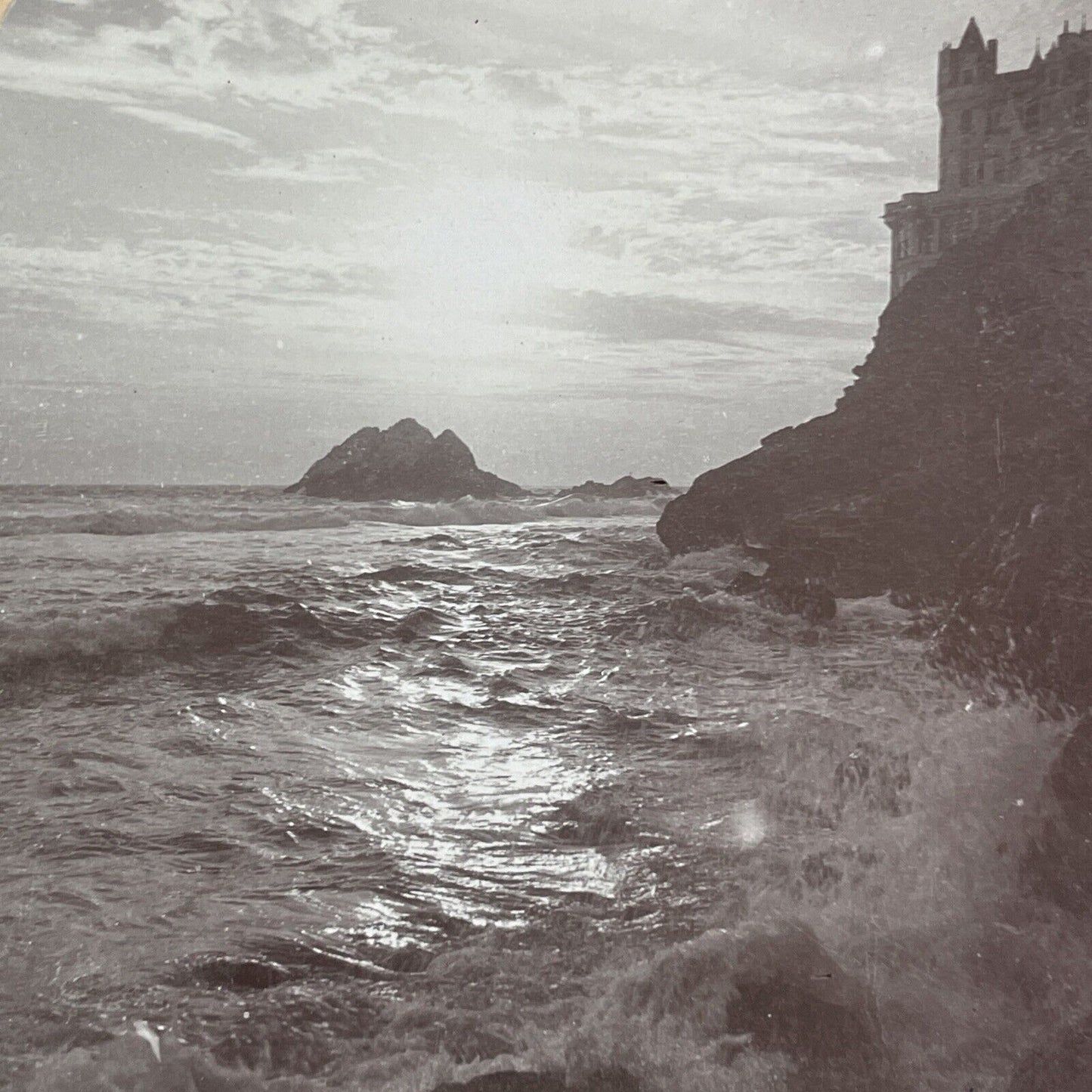 The Cliff House San Francisco California Stereoview Antique c1897 Y526