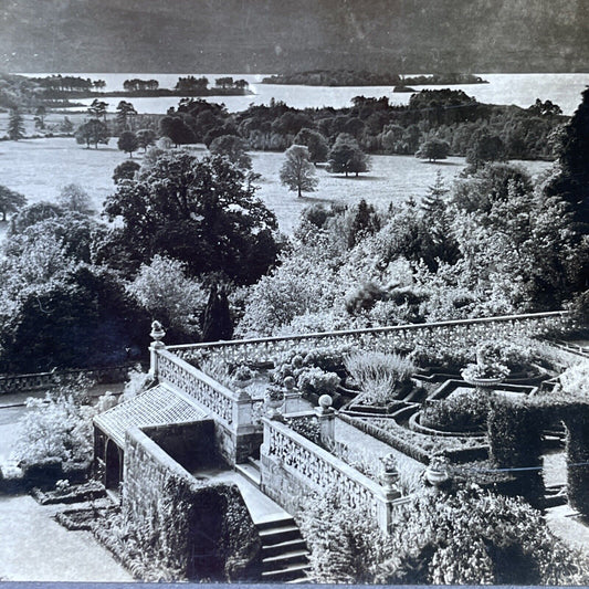 Antique 1910s Killarney Ireland Kenmare Estate Stereoview Photo Card P2815