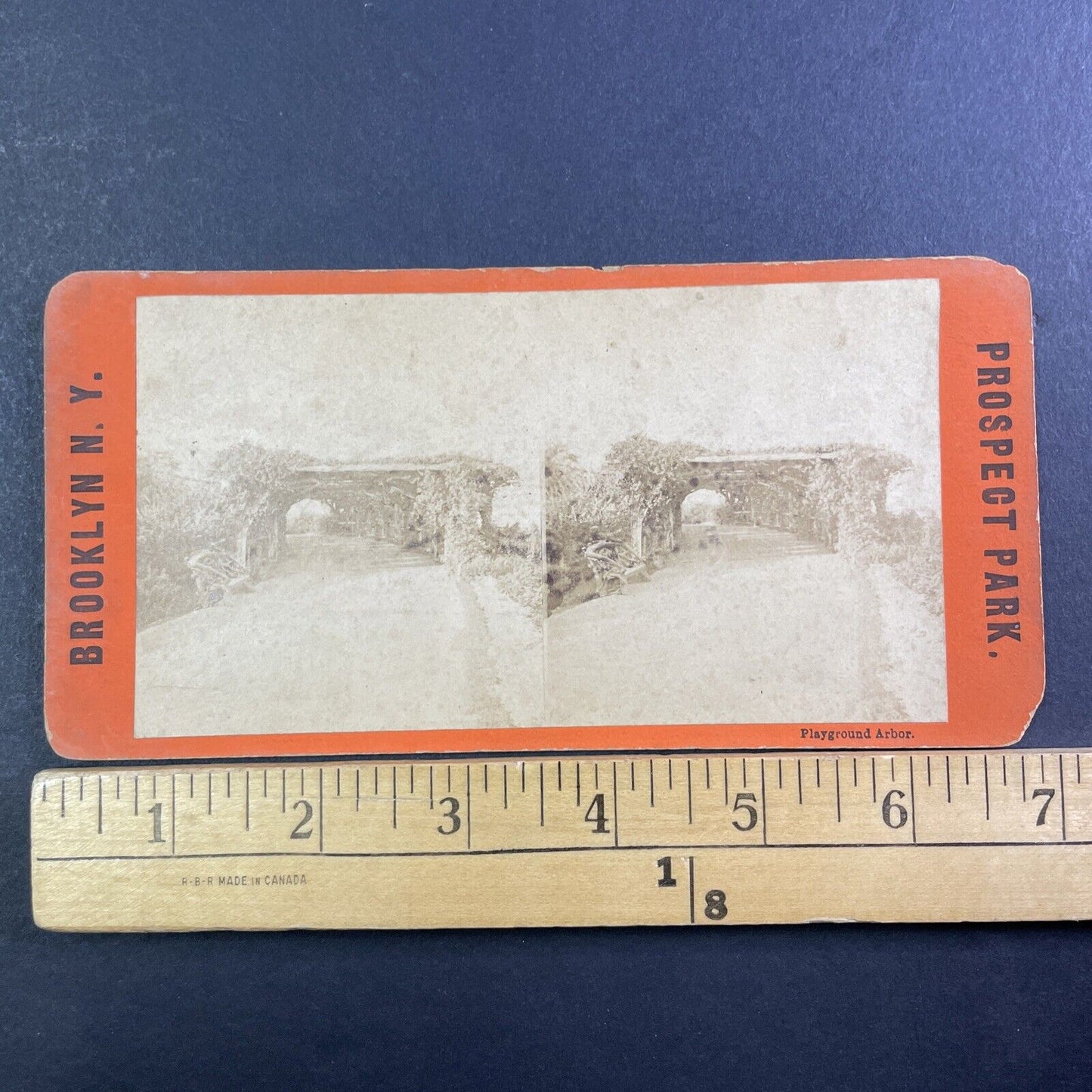 Prospect Park Brooklyn New York Stereoview Antique c1867 X3718