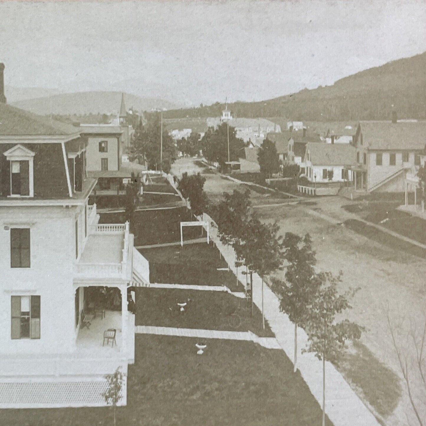 Bethlehem New Hampshire Stereoview B.W. Kilburn Antique c1870s Y901