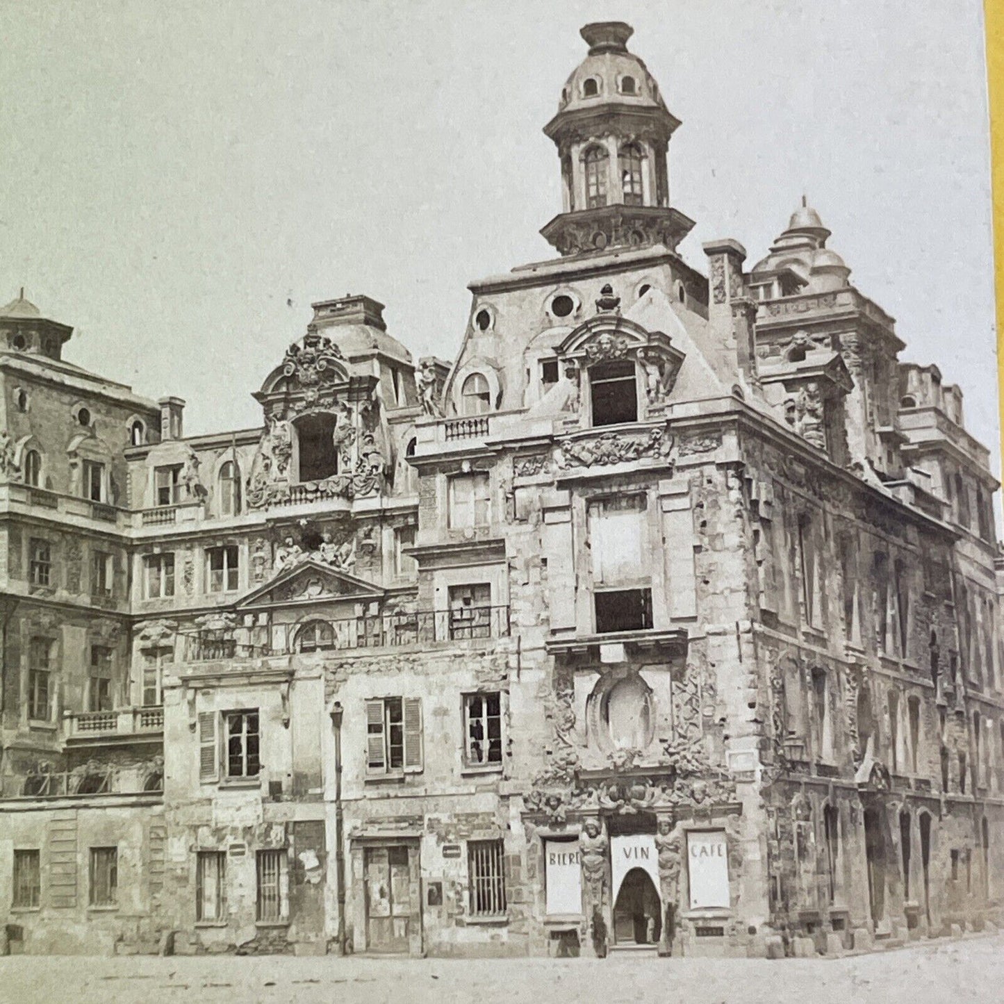 Hotel Fieubet La Valette Hotel Paris France Stereoview Antique c1870 X3847