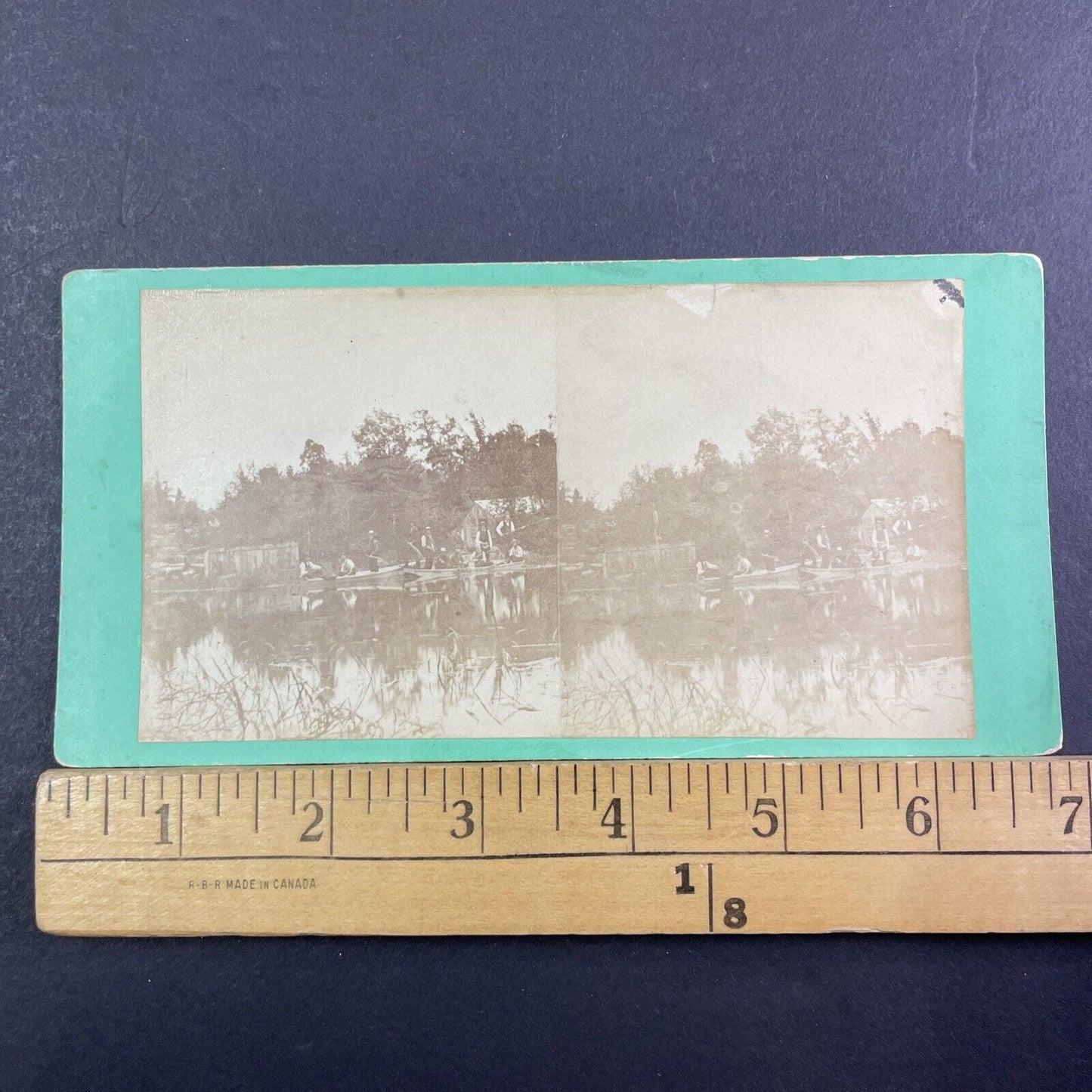 Josiah Whitney Survey Stereoview Sierra Nevada Mountains CA Antique c1860s X3895