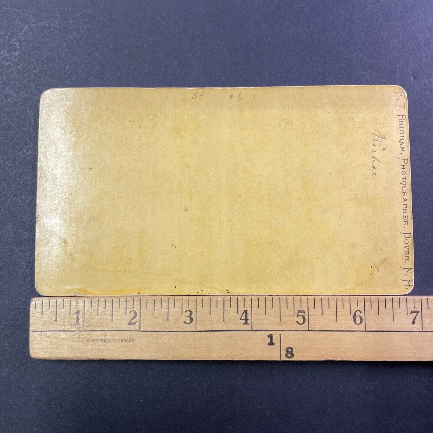 Confession Of Faith Ceremony Dover NH Stereoview ET Brigham Antique c1872 X881