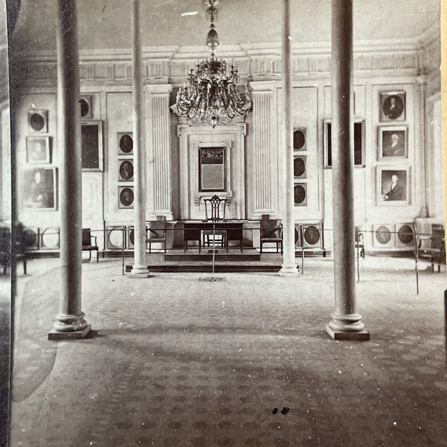 Independence Hall Philadelphia Stereoview James Cremer c1876 Y1744