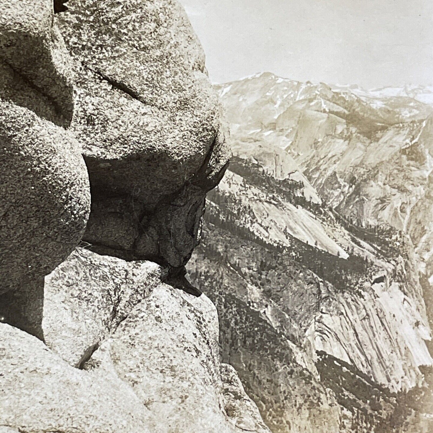 Eagle Peak Yosemite California Stereoview R.Y. Young Antique c1902 Y1028