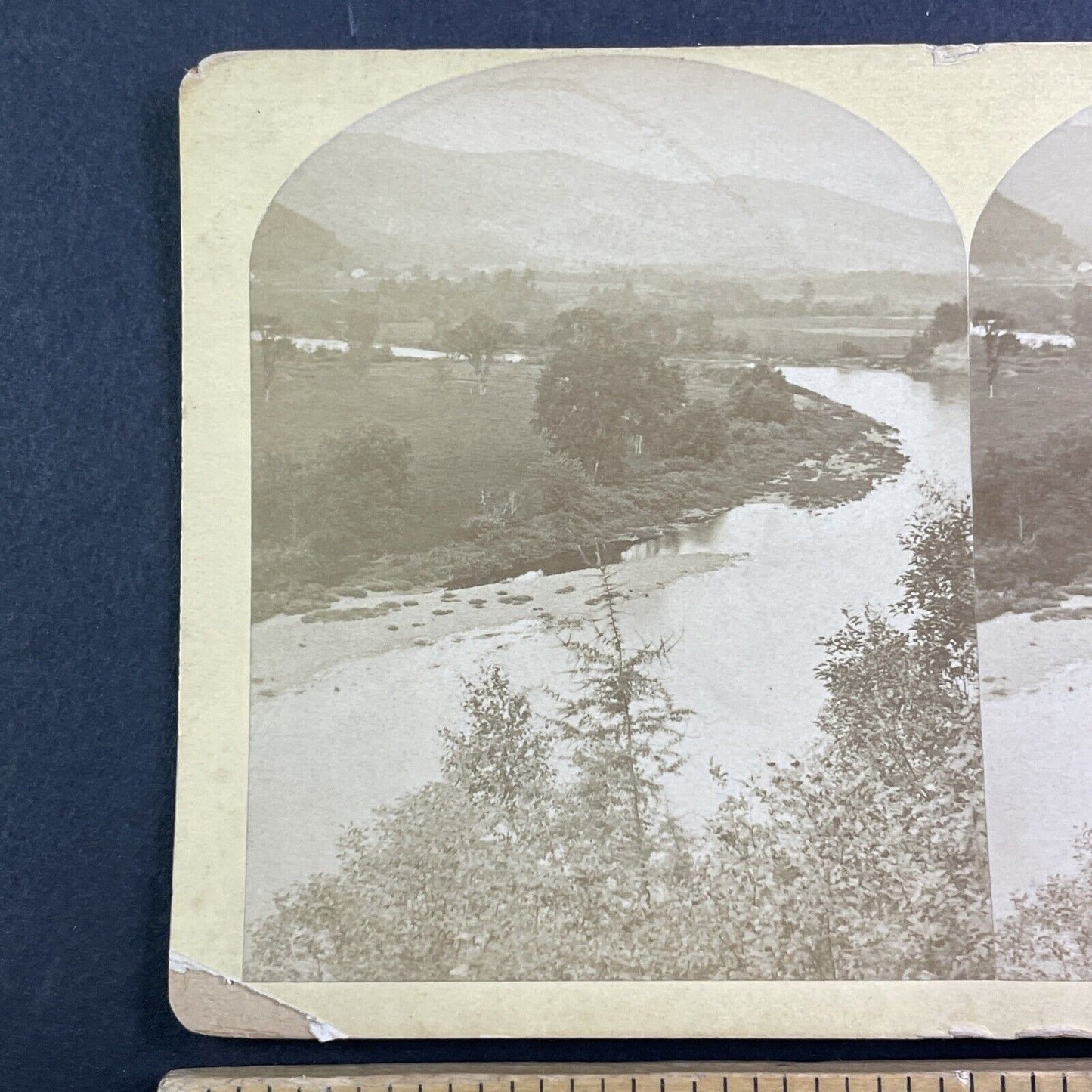 North Stratford New Hampshire Stereoview B.W. Kilburn Antique c1870s Y443