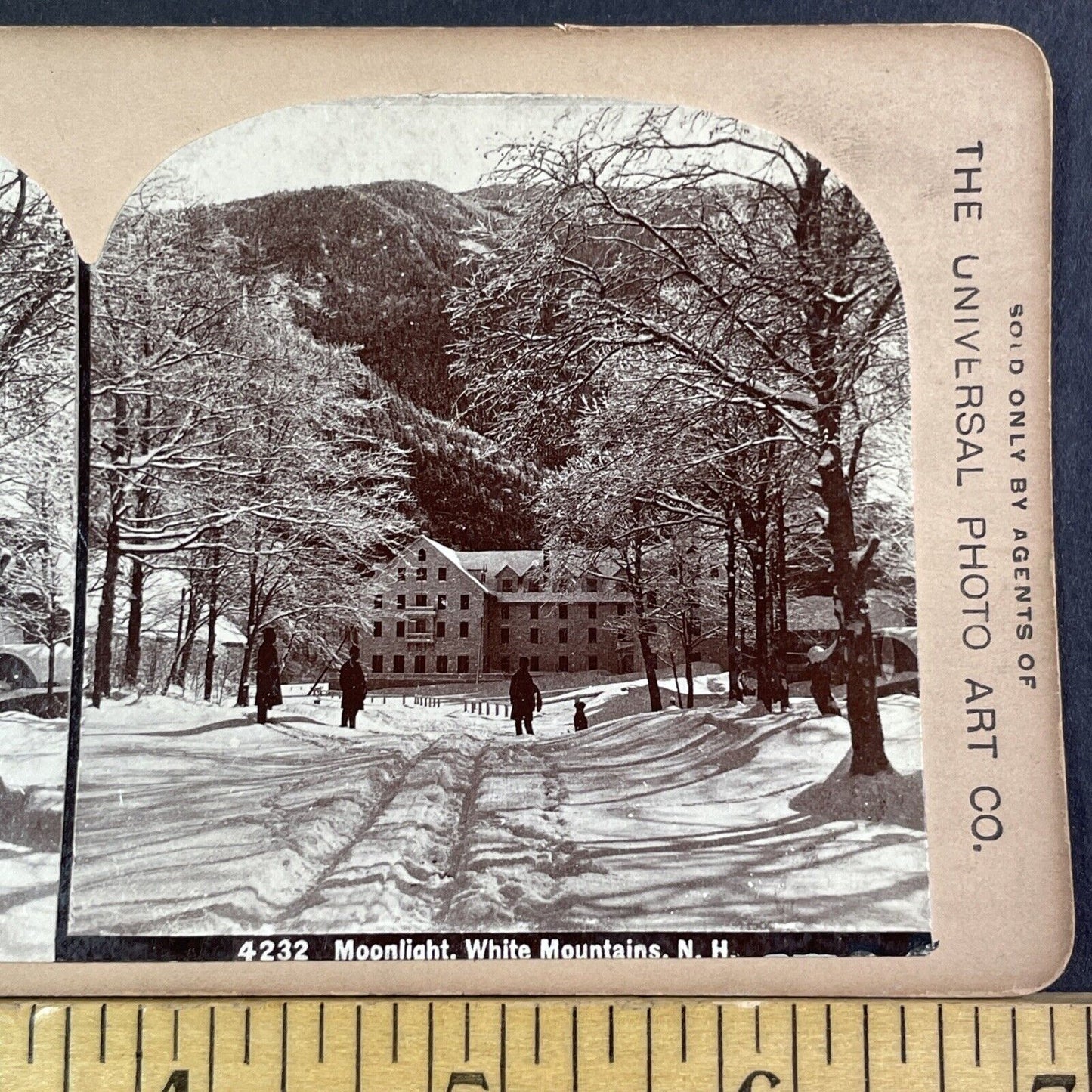 The Profile House Franconia New Hampshire Stereoview Antique c1897 X3525