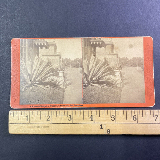 Woodward's Gardens San Francisco CA Stereoview CSC Antique c1870 Y047