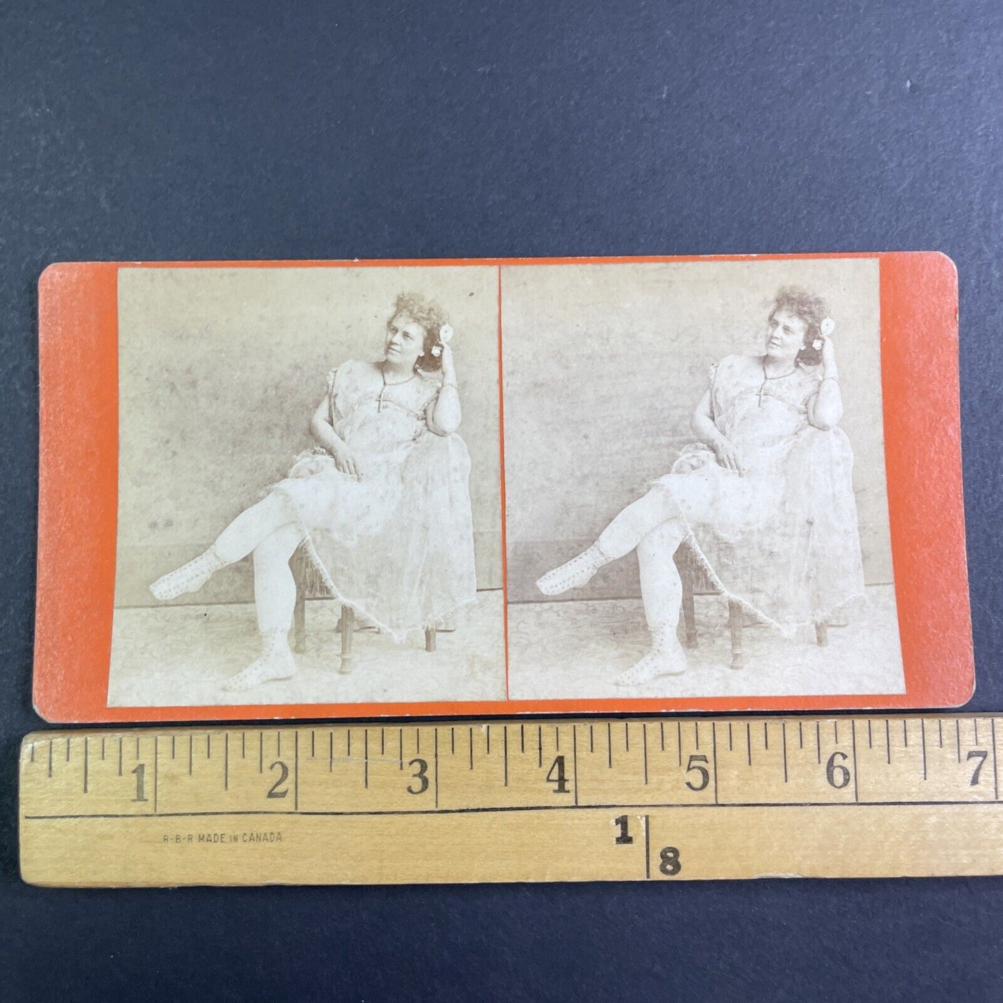 Rose Doyle Vaudeville Actress Opera Singer Stereoview Antique c1865 X3581